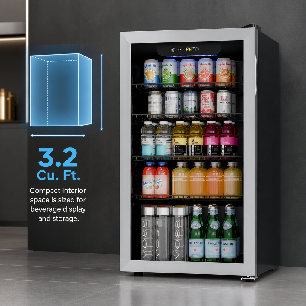 3.2 Cu. Ft. Capacity
