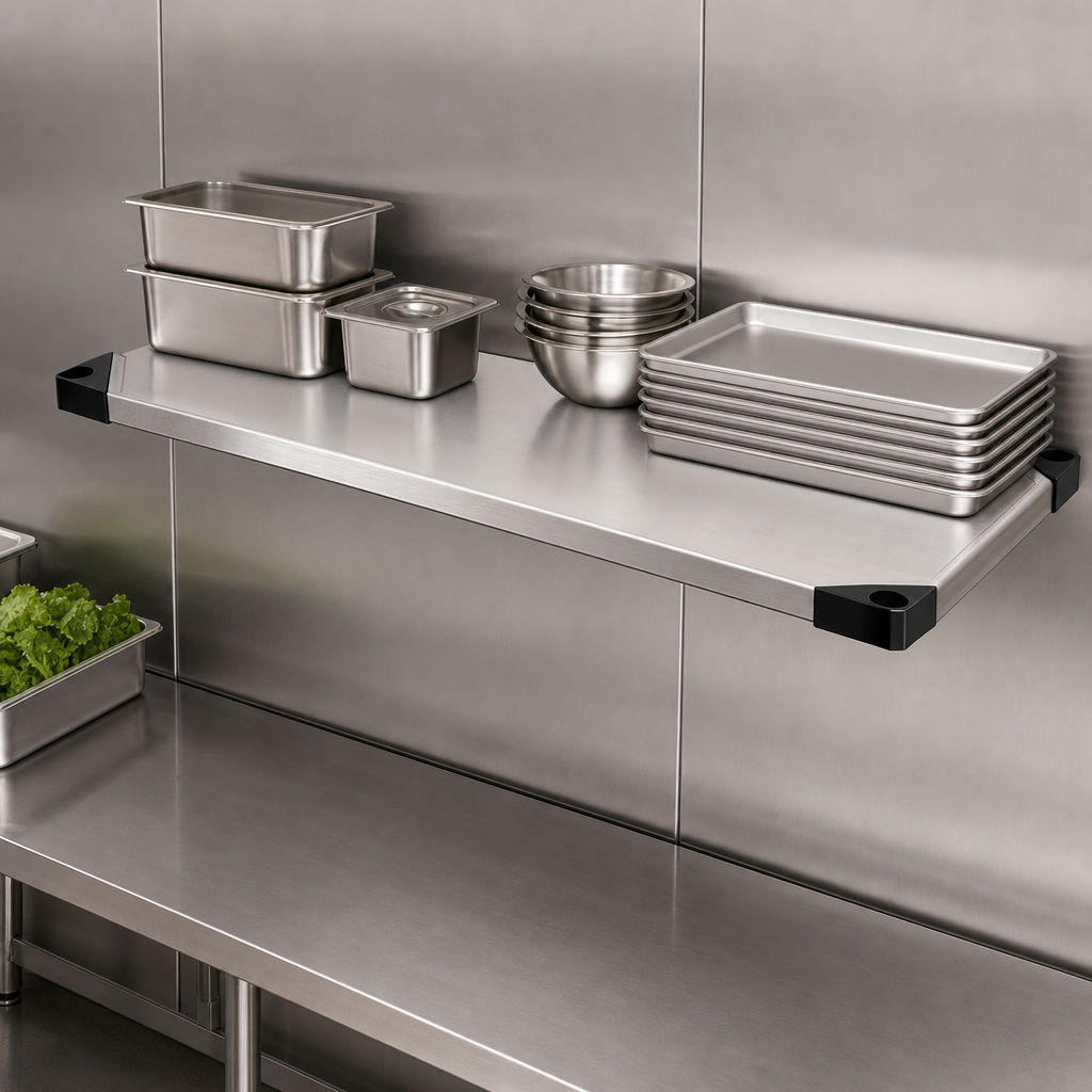 Solid Shelf Surface