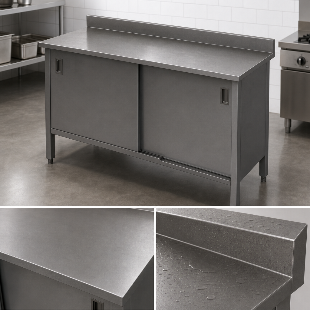 14 Gauge 300 Series Stainless Steel Top