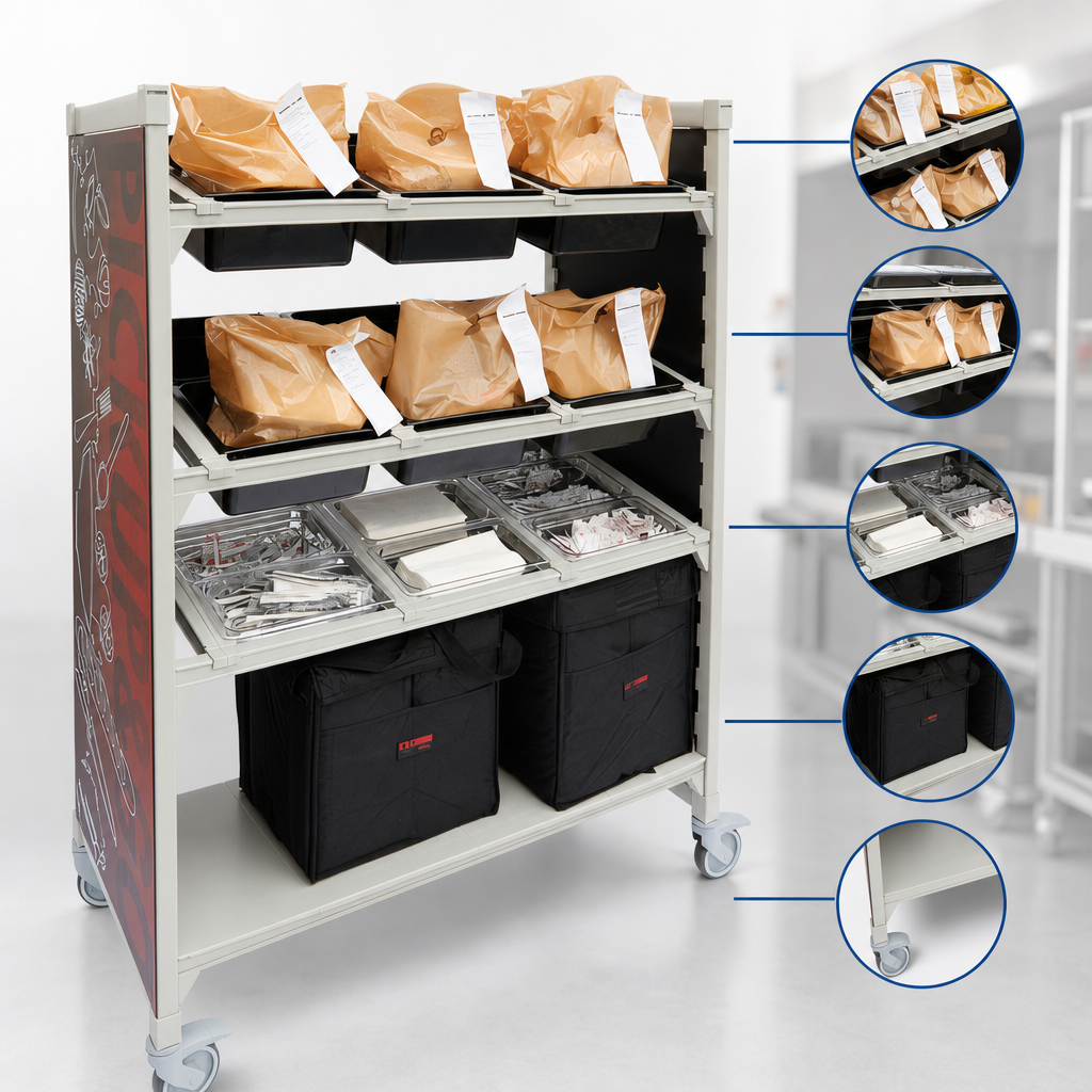 Five-Tier Flex Station Layout