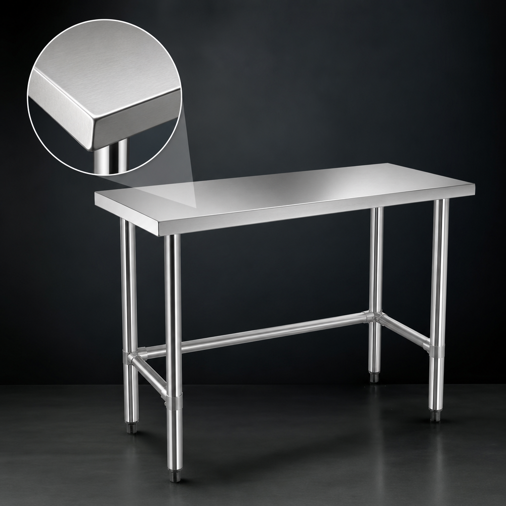 18 Gauge 304 Stainless Steel Top