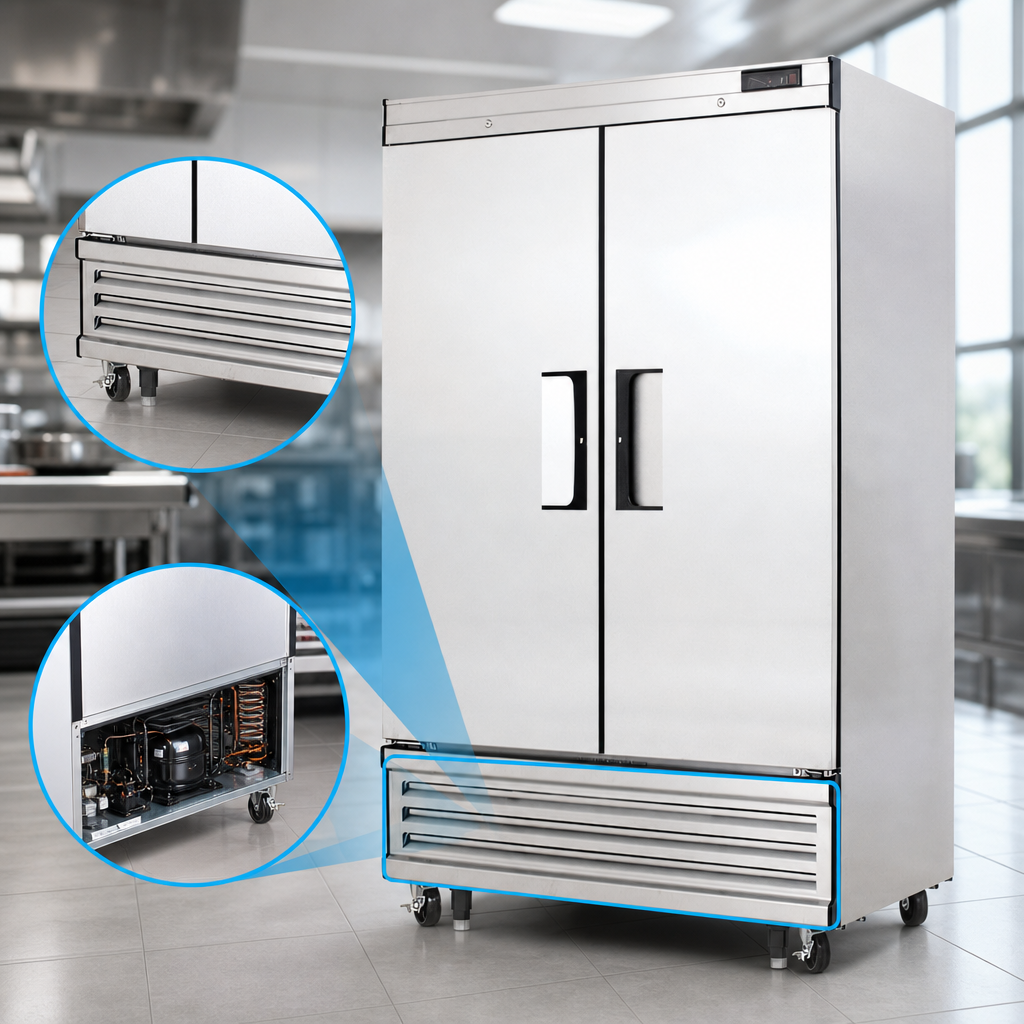 Bottom-Mounted Self-Contained Refrigeration