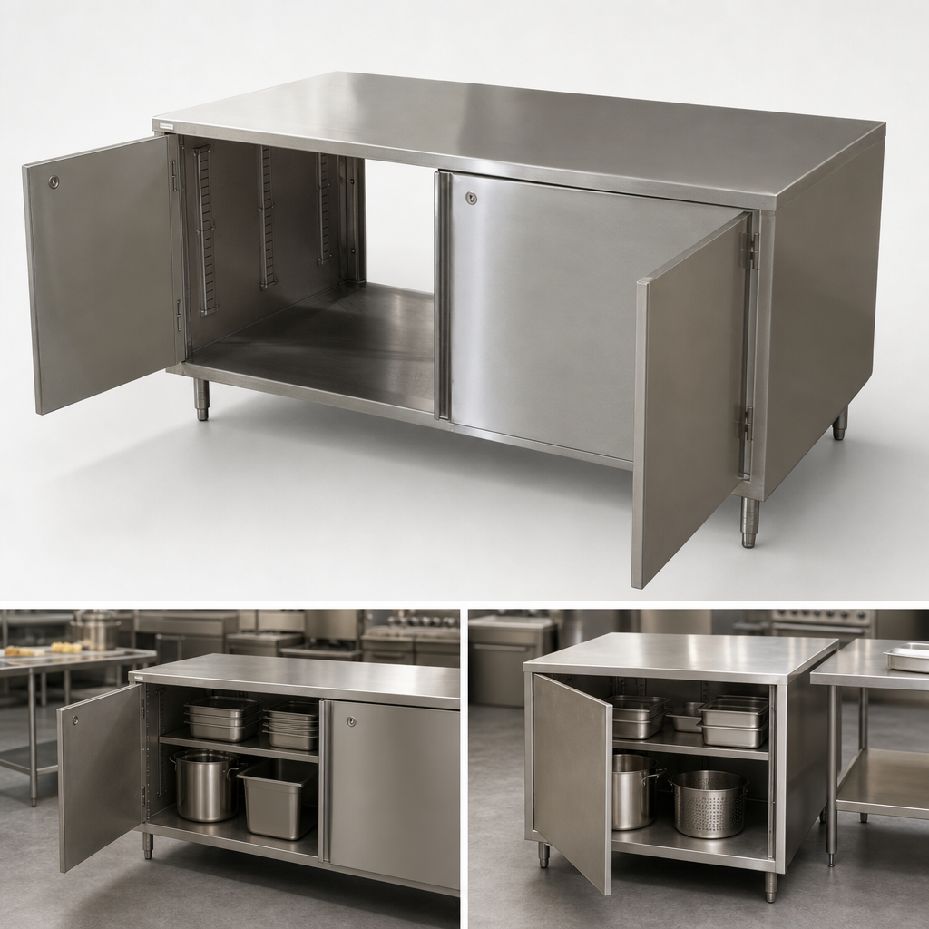 Dual-Access Cabinet Base