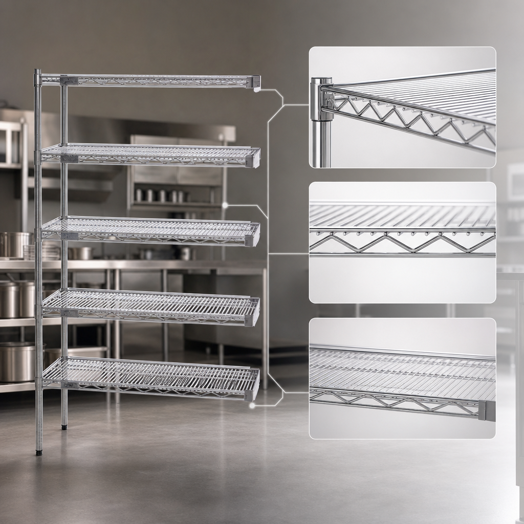 Patented QuadTruss Shelf Design