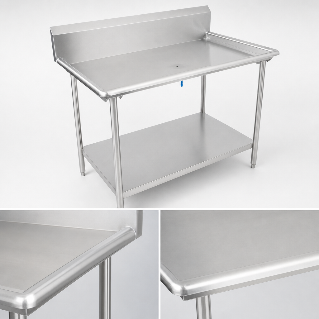 16-Gauge 300 Series Stainless Steel Top