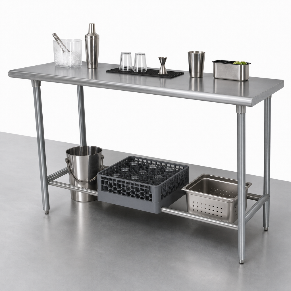Open Stainless Steel Base