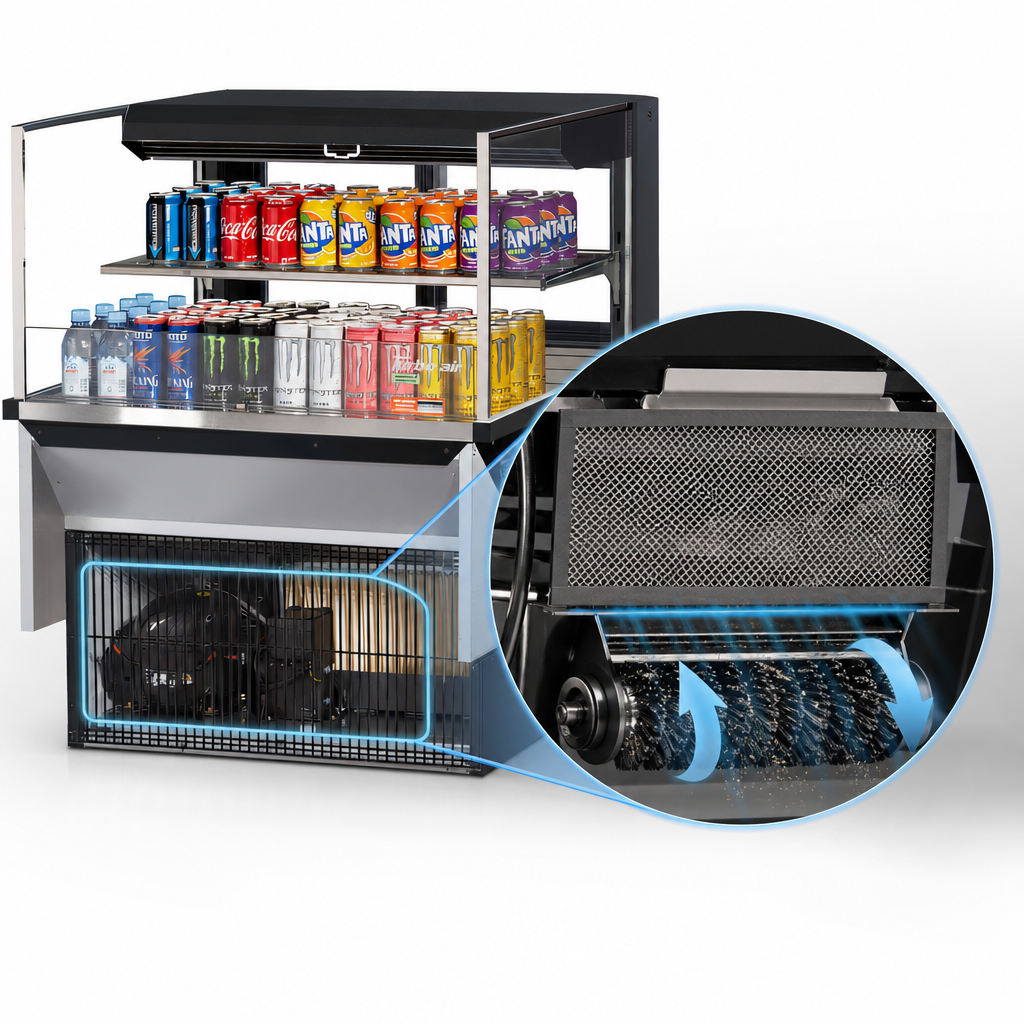 Self-Cleaning Condenser