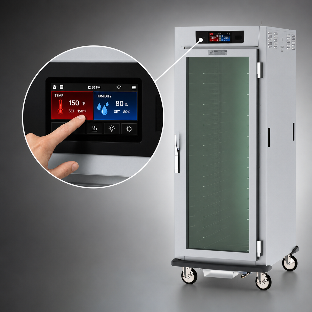 6.8-Inch Touch-Screen Controls