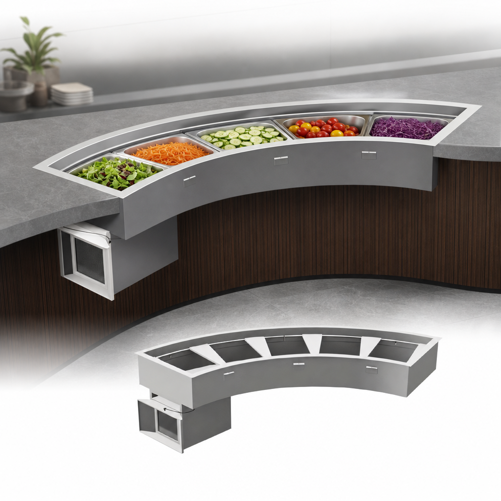 Curved Drop-In Design