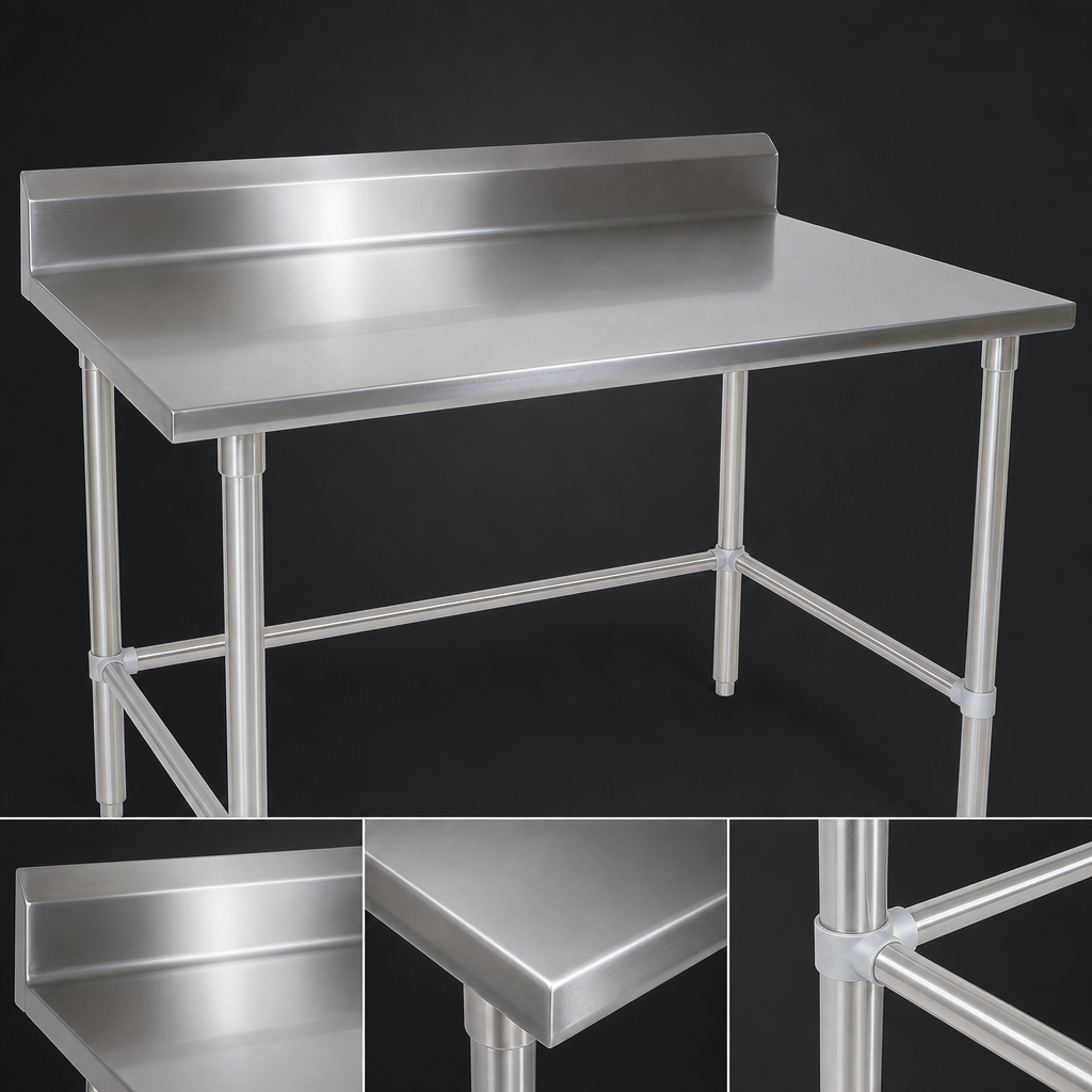 14-Gauge 300-Series Stainless Steel Top