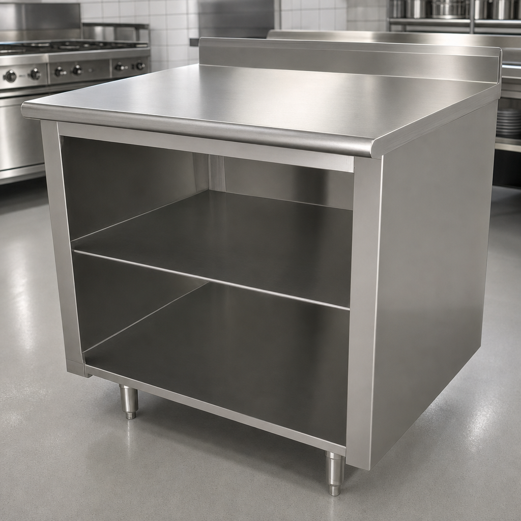 14-Gauge 304 Stainless Steel Top