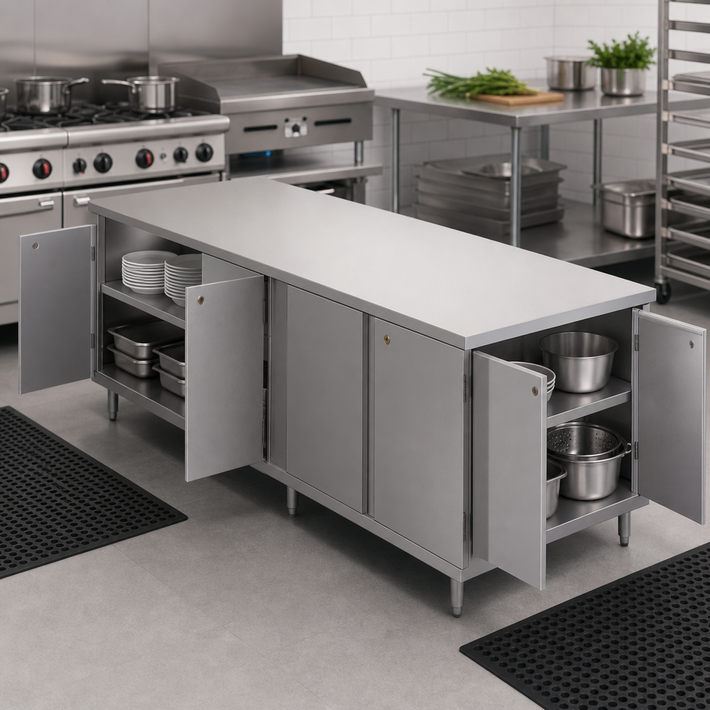Dual-Access Cabinet Base