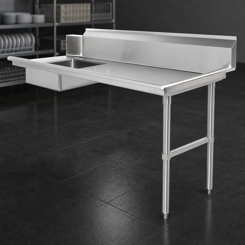 16-Gauge 304 Stainless Steel Top
