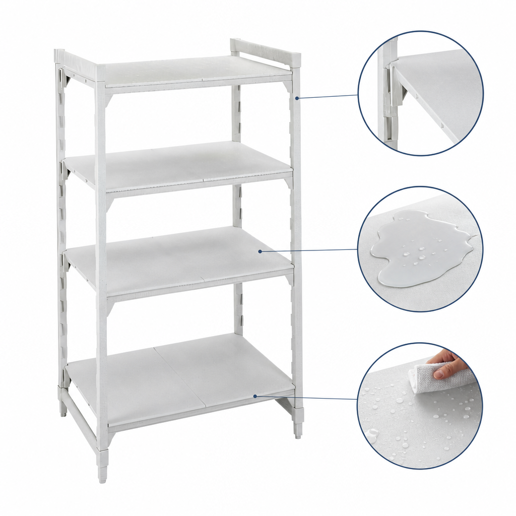 Solid Polypropylene Shelf Plates