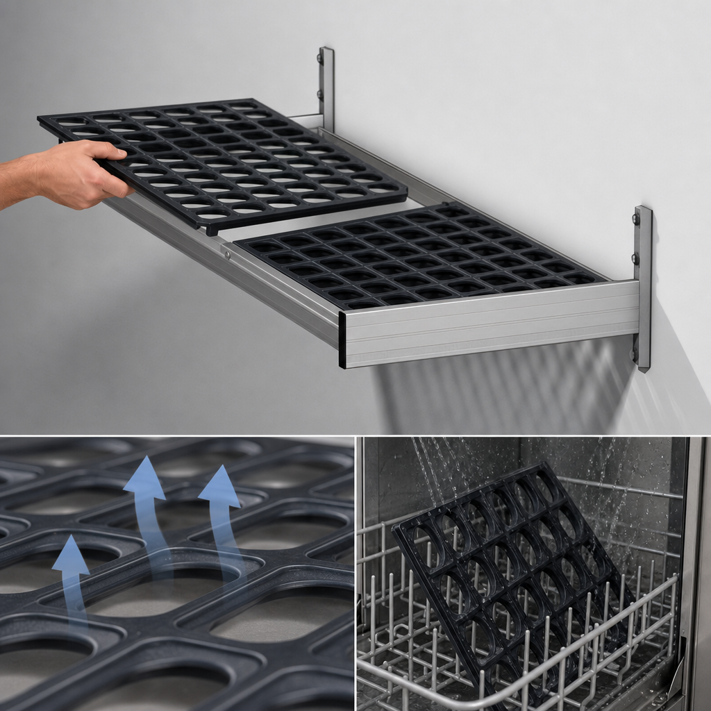 Vented Removable Polymer Inserts