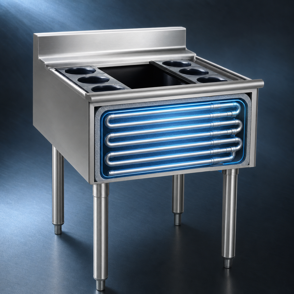 Sealed-In 7-Circuit Cold Plate