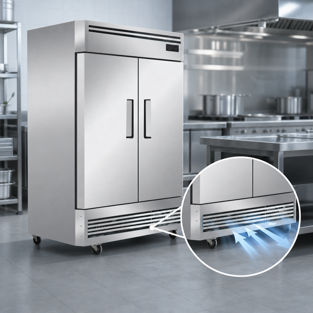Bottom-Mounted Self-Contained Refrigeration