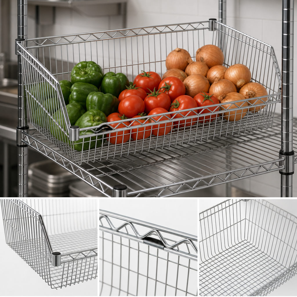 Hopper-Style Basket