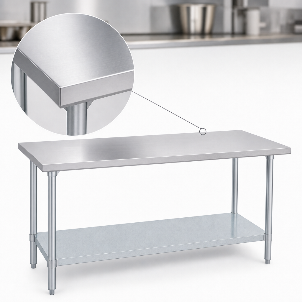 14-Gauge 300 Series Stainless Steel Top