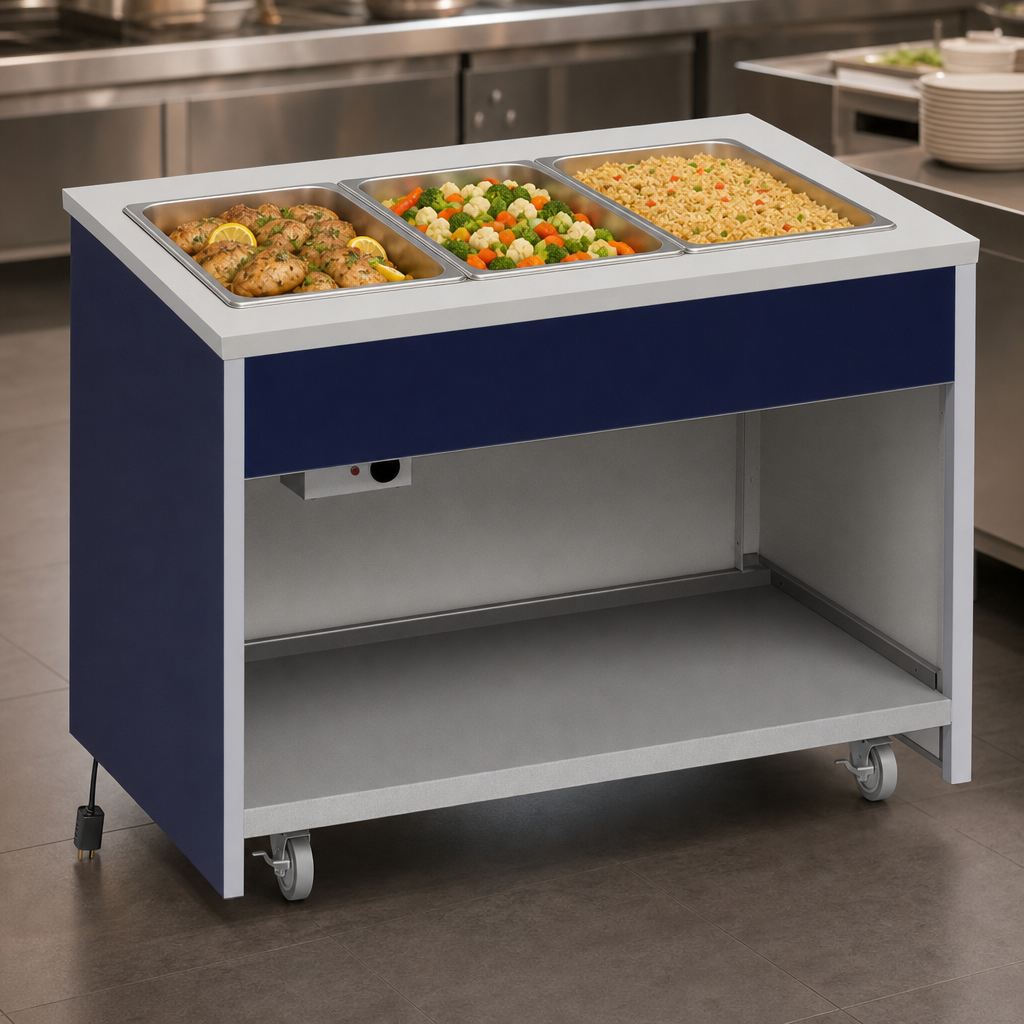 Three Full-Size Pan Capacity