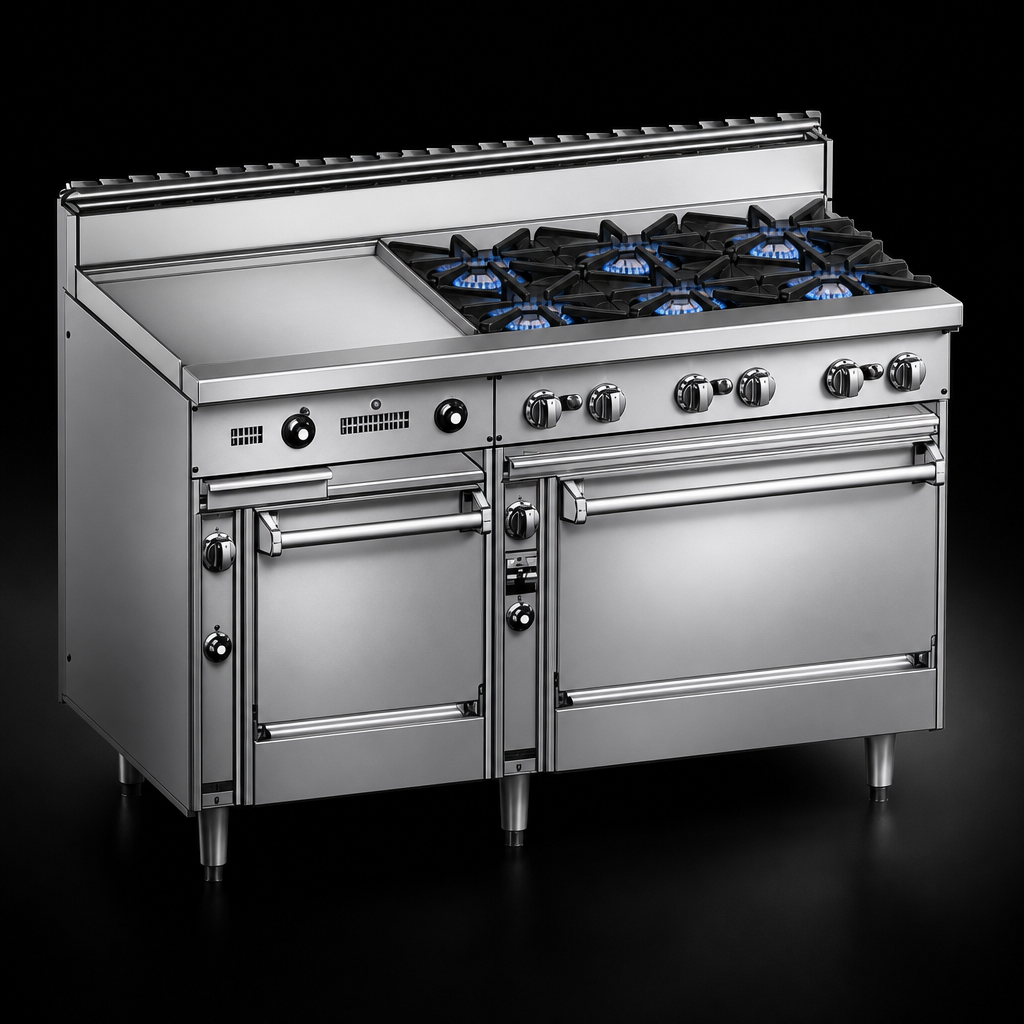 10 Open Burners