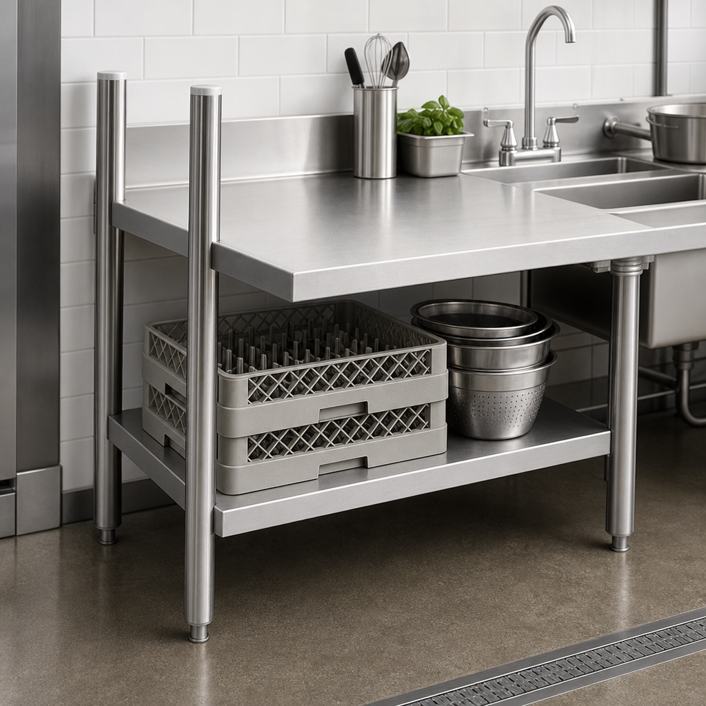 Under-Dishtable Storage