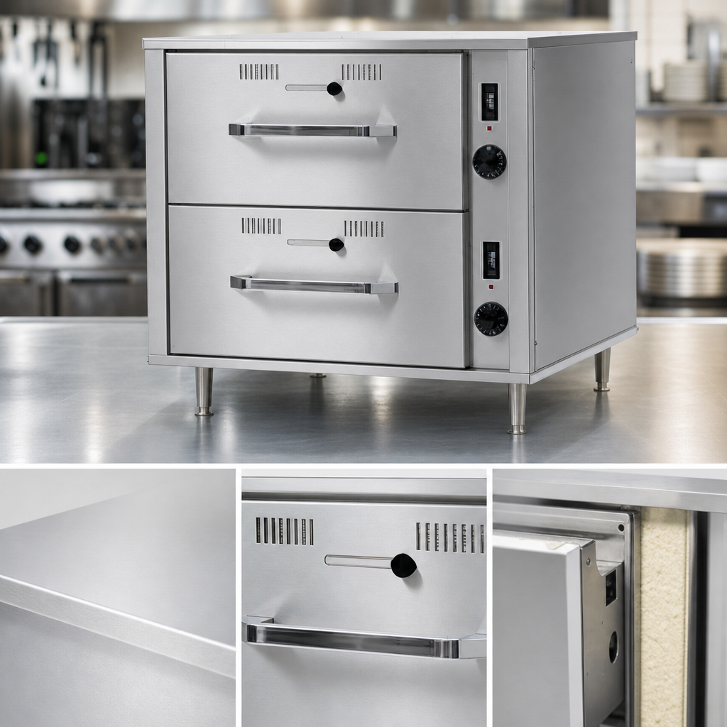 Heavy-Duty Stainless Steel Construction