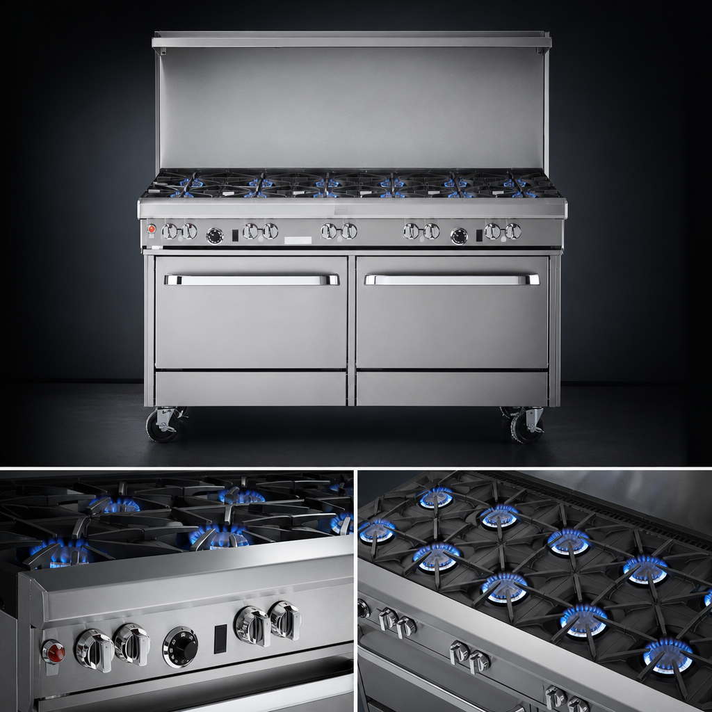 10 Open Burners