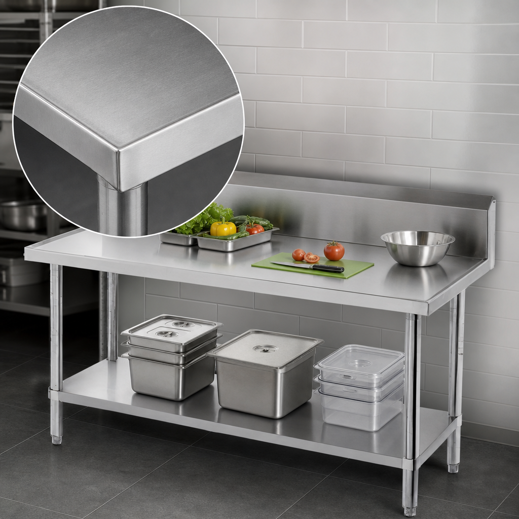 14 Gauge 304 Stainless Steel Top