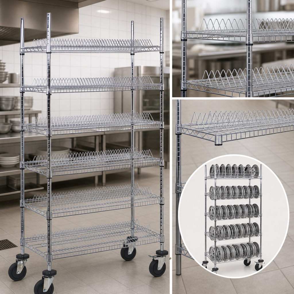 Six Wire Shelves