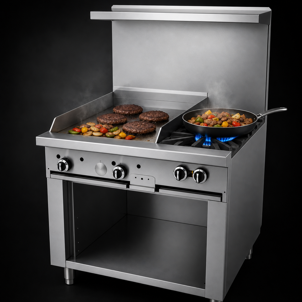High-Output Open Burners