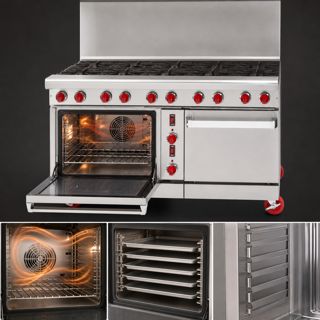 Left Convection Oven