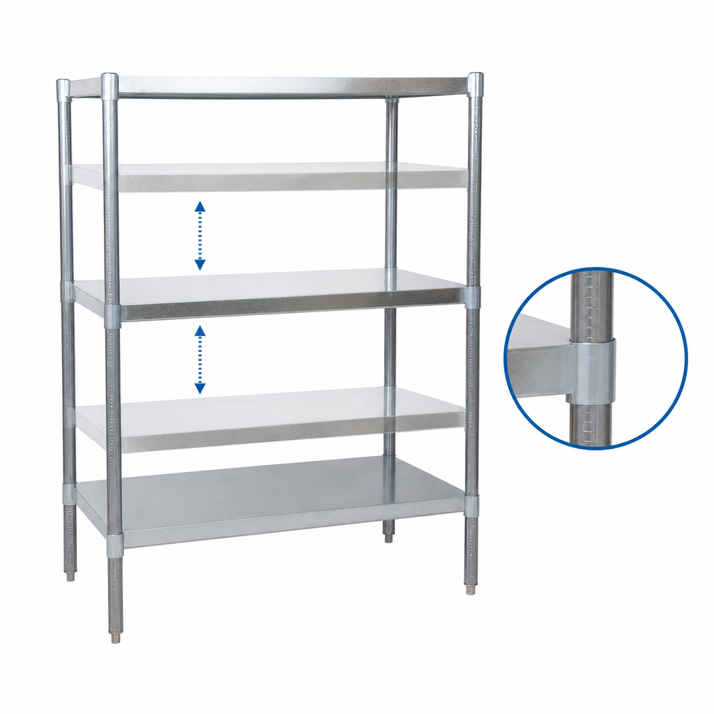 Three Adjustable Shelves