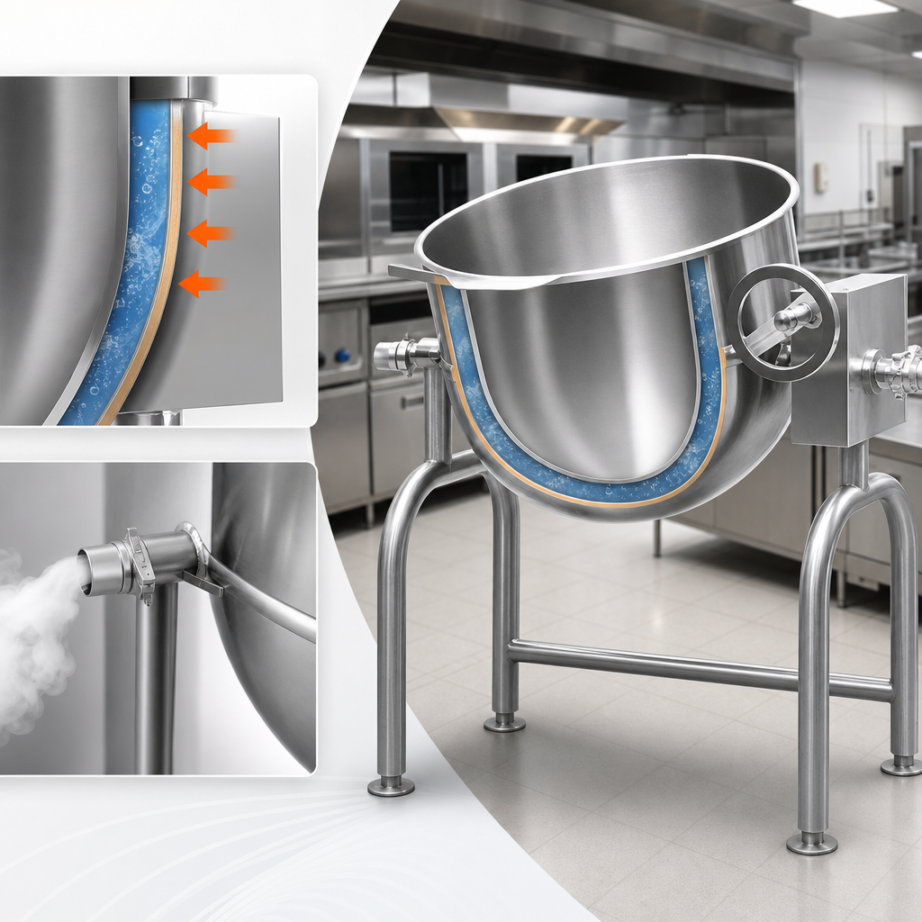 2/3 Jacketed Direct Steam Design