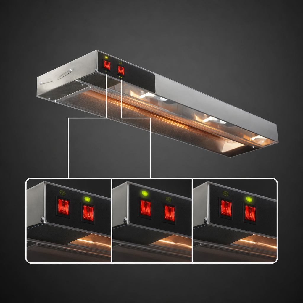 Individually Controlled Heating Elements