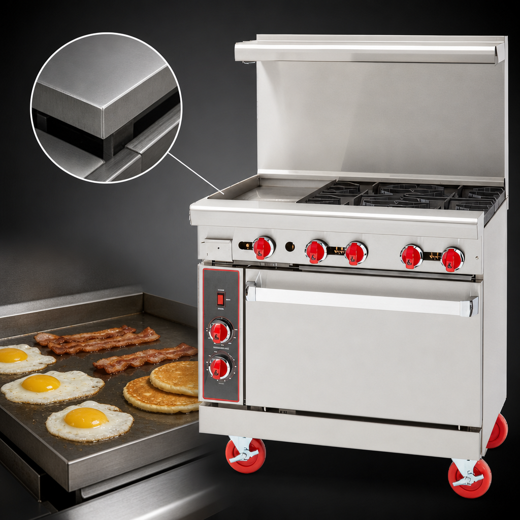 12-Inch Left Griddle