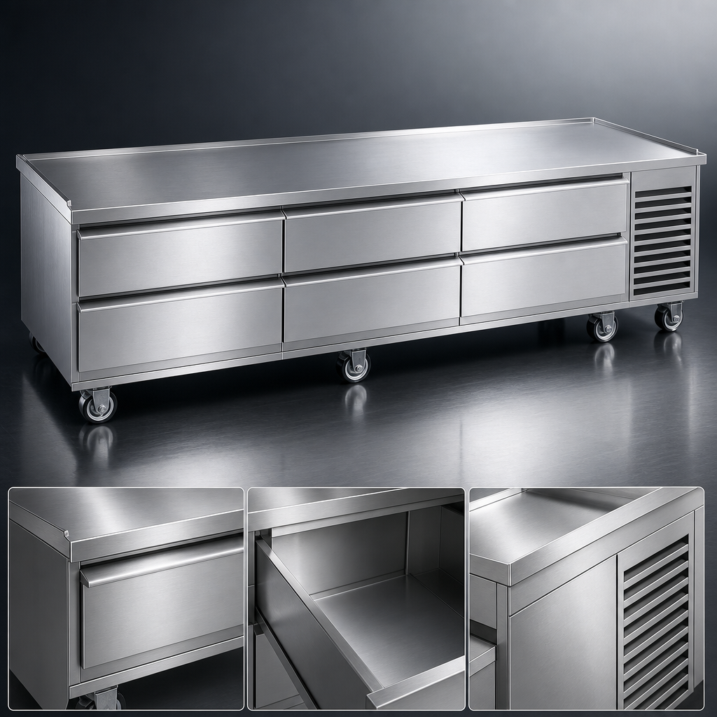 Heavy Gauge Stainless Steel Construction