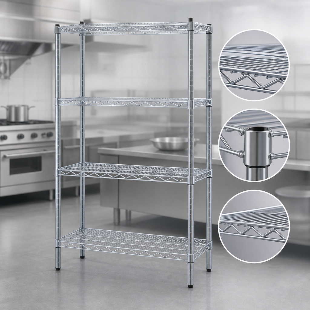 Patented QuadTruss Shelves