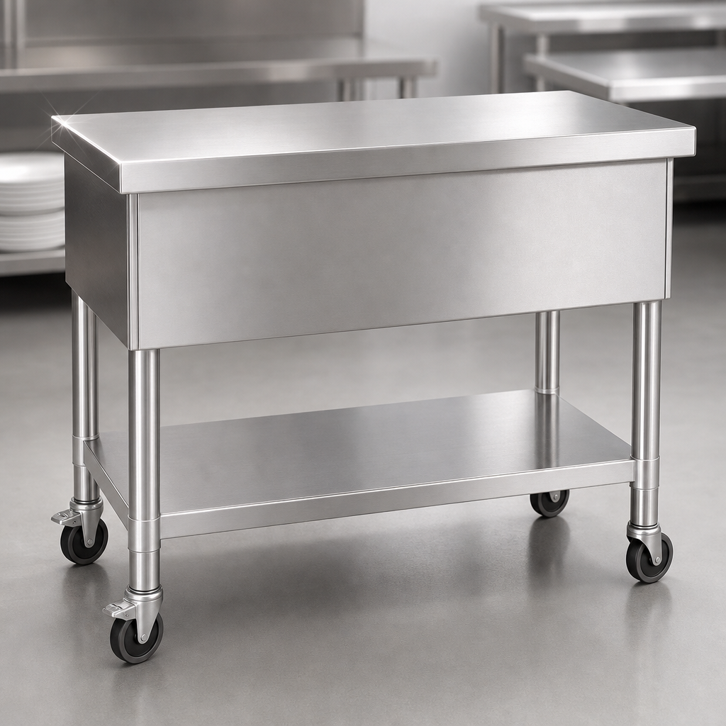 Solid Stainless Steel Top