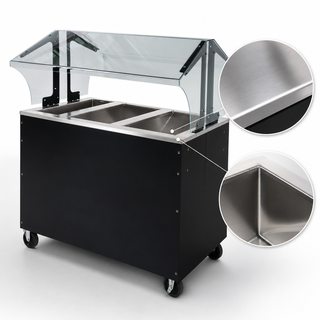 Stainless Steel Top And Well Liners
