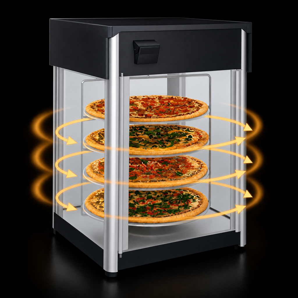 4-Tier Revolving Circular Rack
