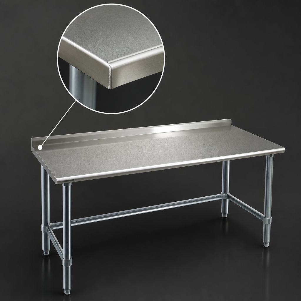 14-Gauge 300 Series Stainless Steel Top