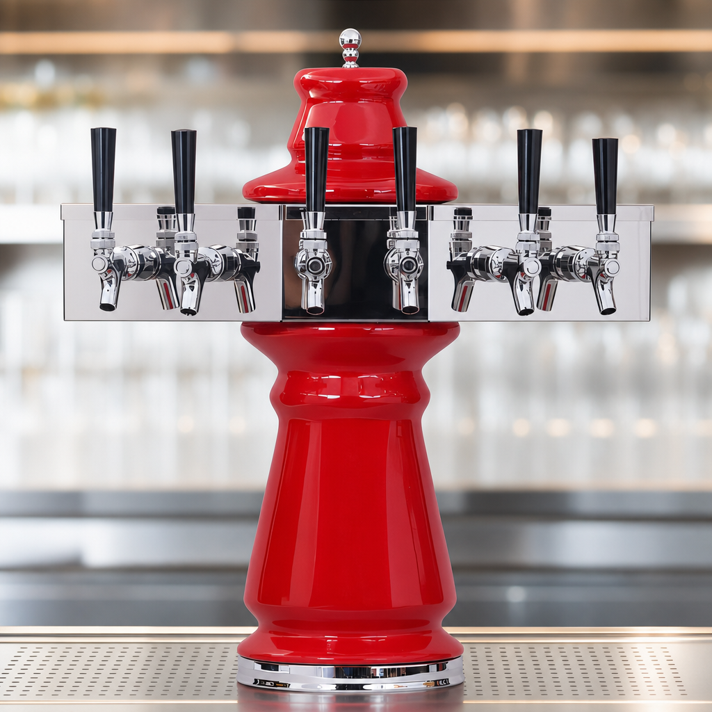 Six-Faucet Tower