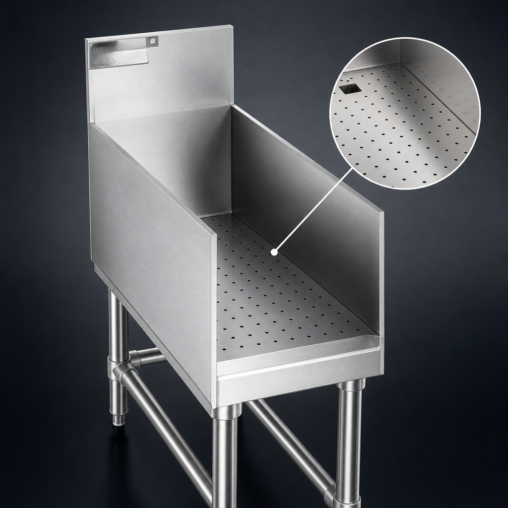 Perforated Stainless Steel Insert