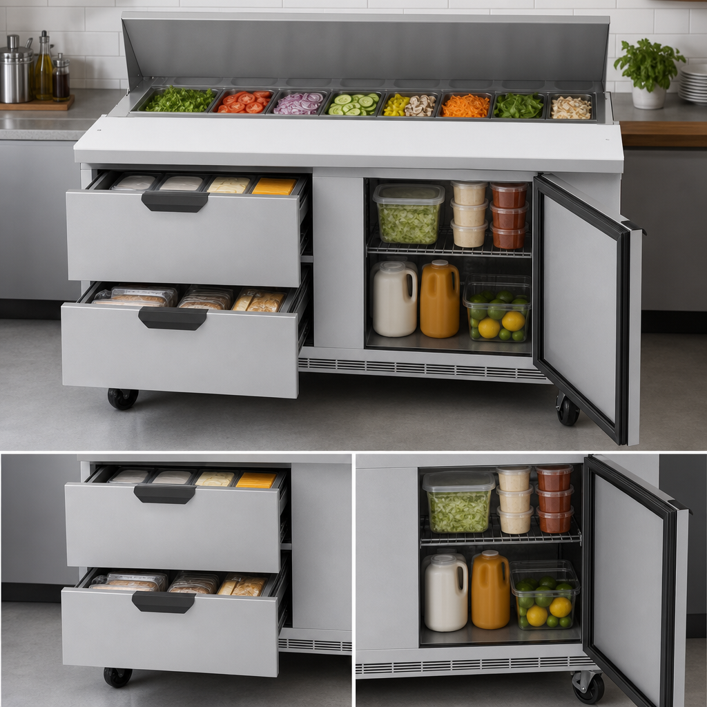 Two-Section Storage Layout