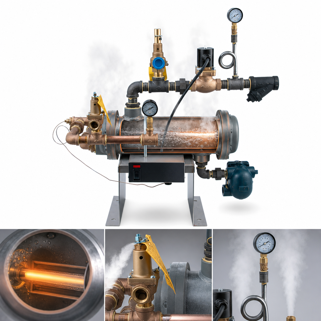 Steam Booster Heater