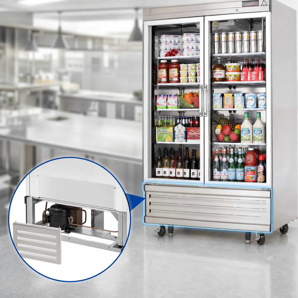 Bottom-Mounted Self-Contained Refrigeration