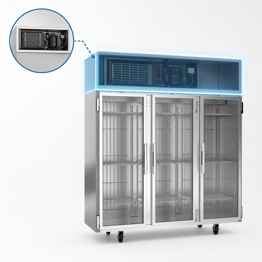 Top-Mounted Self-Contained Refrigeration