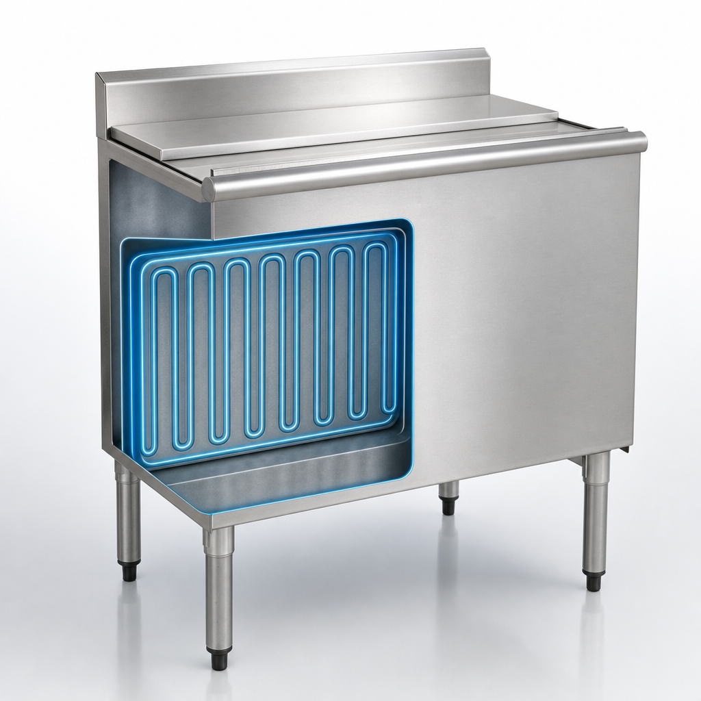 Sealed-In 7-Circuit Cold Plate