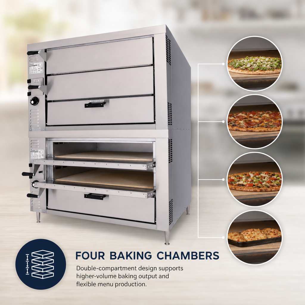 Four Baking Chambers